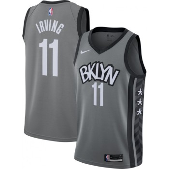 Youth Brooklyn Nets #11 Kyrie Irving Grey 2019 Stitched NBA Jersey Youth Brooklyn Nets #11 Kyrie Irving Grey 2019 Stitched NBA Jersey
