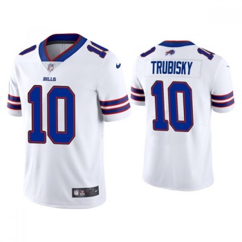 Youth Buffalo Bills #10 Mitchell Trubisky White Vapor Untouchable Limited Stitched Jersey Youth Buffalo Bills #10 Mitchell Trubisky White Vapor Untouchable Limited Stitched Jersey