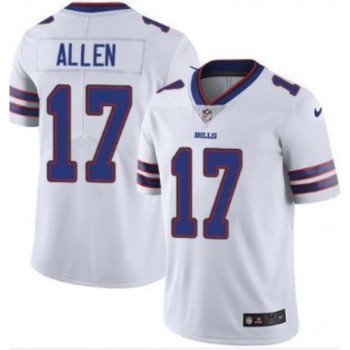 Youth Buffalo Bills #17 Josh Allen White Vapor Untouchable Limited Stitched NFL Jersey Youth Buffalo Bills #17 Josh Allen White Vapor Untouchable Limited Stitched NFL Jersey