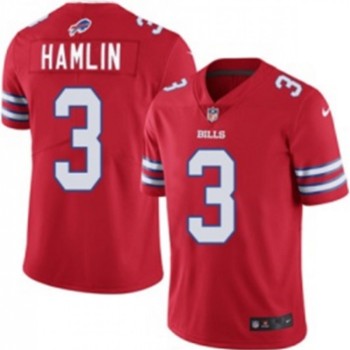 Youth Buffalo Bills #3 Damar Hamlin Red Vapor Untouchable Limited Stitched Jersey Youth Buffalo Bills #3 Damar Hamlin Red Vapor Untouchable Limited Stitched Jersey
