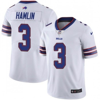 Youth Buffalo Bills #3 Damar Hamlin White Vapor Untouchable Limited Stitched Jersey Youth Buffalo Bills #3 Damar Hamlin White Vapor Untouchable Limited Stitched Jersey