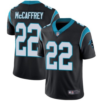 Youth Carolina Panthers #22 Christian McCaffrey Black Vapor Untouchable Limited Stitched NFL Jersey Youth Carolina Panthers #22 Christian McCaffrey Black Vapor Untouchable Limited Stitched NFL Jersey