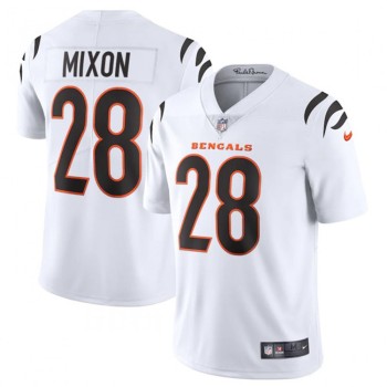 Youth Cincinnati Bengals #28 Joe Mixon New White Vapor Untouchable Limited Stitched Jersey Youth Cincinnati Bengals #28 Joe Mixon New White Vapor Untouchable Limited Stitched Jersey