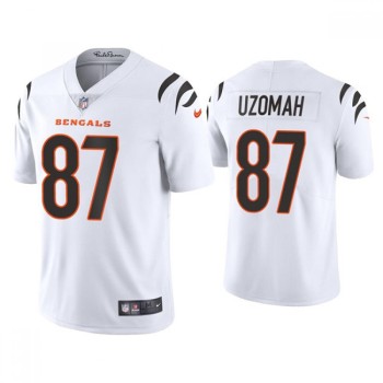 Youth Cincinnati Bengals #87 C.J. Uzomah White Vapor Untouchable Limited Stitched Jersey Youth Cincinnati Bengals #87 C.J. Uzomah White Vapor Untouchable Limited Stitched Jersey