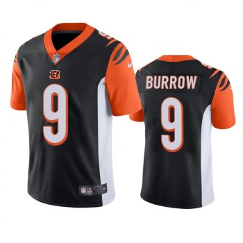 Youth Cincinnati Bengals #9 Joe Burrow Black Vapor Untouchable Limited Stitched Jersey Youth Cincinnati Bengals #9 Joe Burrow Black Vapor Untouchable Limited Stitched Jersey