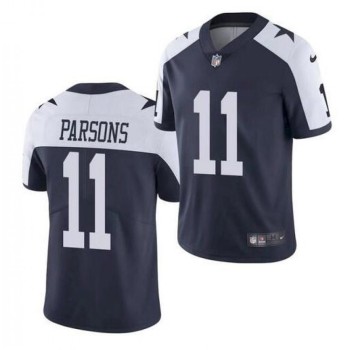 Youth Dallas Cowboys #11 Micah Parsons Navy Thanksgiving Limited Stitched Football Jersey Youth Dallas Cowboys #11 Micah Parsons Navy Thanksgiving Limited Stitched Football Jersey