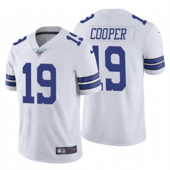 Youth Dallas Cowboys #19 Amari Cooper 2019 White 100th Season Vapor Untouchable Limited Stitched NFL Jersey Youth Dallas Cowboys #19 Amari Cooper 2019 White 100th Season Vapor Untouchable Limited Stitched NFL Jersey