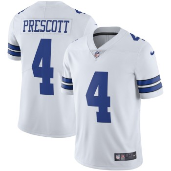 Youth Dallas Cowboys #4 Dak Prescott White Vapor Untouchable Limited Stitched NFL Jersey Youth Dallas Cowboys #4 Dak Prescott White Vapor Untouchable Limited Stitched NFL Jersey