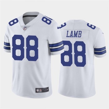 Youth Dallas Cowboys #88 CeeDee Lamb White Vapor Untouchable Limited Stitched Jersey Youth Dallas Cowboys #88 CeeDee Lamb White Vapor Untouchable Limited Stitched Jersey