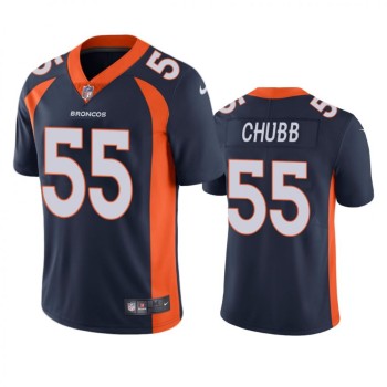 Youth Denver Broncos #55 Bradley Chubb Navy Vapor Untouchable Limited Stitched Jersey Youth Denver Broncos #55 Bradley Chubb Navy Vapor Untouchable Limited Stitched Jersey
