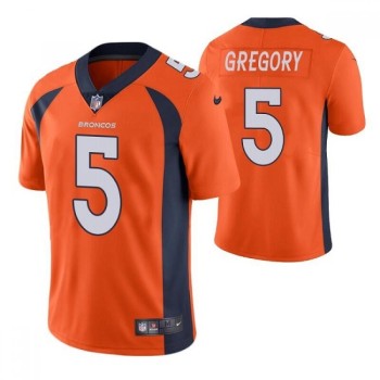 Youth Denver Broncos #5 Randy Gregory Orange Vapor Untouchable Limited Stitched Jersey Youth Denver Broncos #5 Randy Gregory Orange Vapor Untouchable Limited Stitched Jersey
