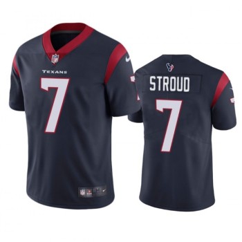 Youth Houston Texans #7 C.J. Stroud Navy Vapor Untouchable Limited Stitched Football Jersey Youth Houston Texans #7 C.J. Stroud Navy Vapor Untouchable Limited Stitched Football Jersey