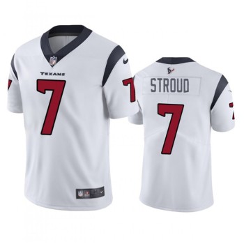 Youth Houston Texans #7 C.J. Stroud White Vapor Untouchable Limited Stitched Football Jersey Youth Houston Texans #7 C.J. Stroud White Vapor Untouchable Limited Stitched Football Jersey