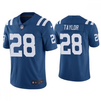 Youth Indianapolis Colts #28 Jonathan Taylor Blue Vapor Untouchable Limited Stitched Football Jersey Youth Indianapolis Colts #28 Jonathan Taylor Blue Vapor Untouchable Limited Stitched Football Jersey