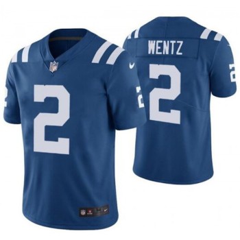 Youth Indianapolis Colts #2 Carson Wentz Blue Vapor Untouchable Limited Stitched Football Jersey Youth Indianapolis Colts #2 Carson Wentz Blue Vapor Untouchable Limited Stitched Football Jersey