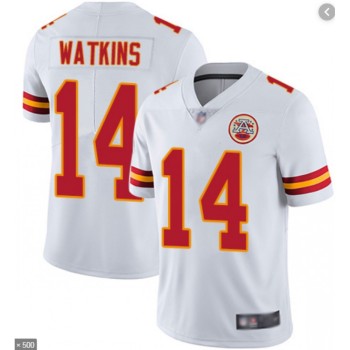 Youth Kansas City Chiefs #14 Sammy Watkins White Vapor Untouchable Limited Stitched NFL Jersey Youth Kansas City Chiefs #14 Sammy Watkins White Vapor Untouchable Limited Stitched NFL Jersey