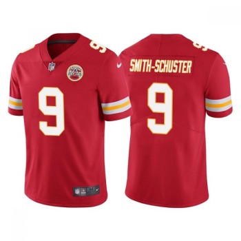 Youth Kansas City Chiefs #9 JuJu Smith-Schuster Red Vapor Untouchable Limited Stitched Jersey Youth Kansas City Chiefs #9 JuJu Smith-Schuster Red Vapor Untouchable Limited Stitched Jersey