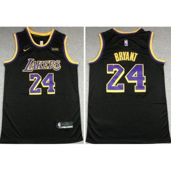 Youth Los Angeles Lakers #24 Kobe Bryant Black Stitched Basketball Jersey Youth Los Angeles Lakers #24 Kobe Bryant Black Stitched Basketball Jersey