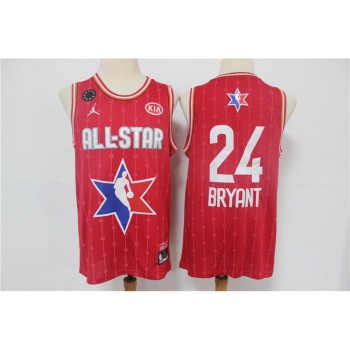 Youth Los Angeles Lakers #24 Kobe Bryant Red 2020 All-Star Stitched NBA Jersey Youth Los Angeles Lakers #24 Kobe Bryant Red 2020 All-Star Stitched NBA Jersey