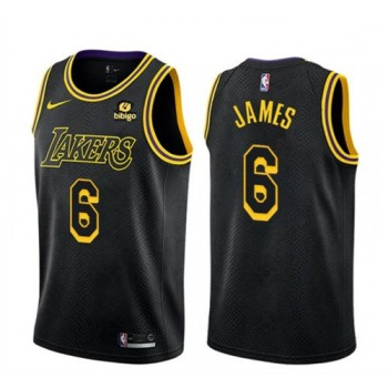 Youth Los Angeles Lakers #6 LeBron James Black Stitched Basketball Jersey Youth Los Angeles Lakers #6 LeBron James Black Stitched Basketball Jersey