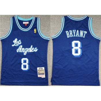 Youth Los Angeles Lakers #8 Kobe Bryant Blue Stitched Basketball Jersey Youth Los Angeles Lakers #8 Kobe Bryant Blue Stitched Basketball Jersey