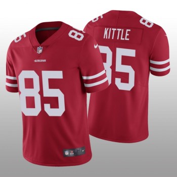 Youth NFL San Francisco 49ers #85 George Kittle Red Vapor Untouchable Limited Stitched Jersey Youth NFL San Francisco 49ers #85 George Kittle Red Vapor Untouchable Limited Stitched Jersey