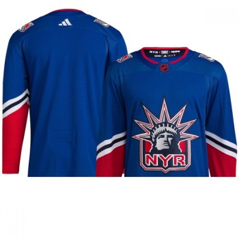 Youth New York Rangers Blank Blue 2022-23 Reverse Retro Stitched Jersey Youth New York Rangers Blank Blue 2022-23 Reverse Retro Stitched Jersey