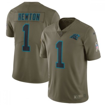Youth Carolina Panthers #1 Cam Newton Olive Salute To Service Limited Stitched NFL Jersey Youth Carolina Panthers #1 Cam Newton Olive Salute To Service Limited Stitched NFL Jersey