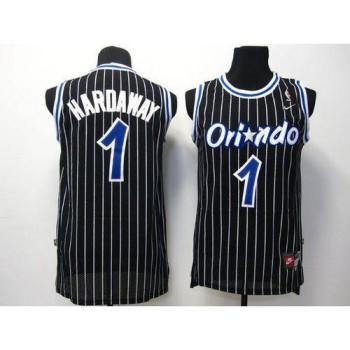 Youth Orlando Magic #1 Penny Hardaway Black Throwback Stitched Jersey Youth Orlando Magic #1 Penny Hardaway Black Throwback Stitched Jersey