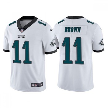 Youth Philadelphia Eagles #11 A. J. Brown White Vapor Untouchable Limited Stitched Football Jersey Youth Philadelphia Eagles #11 A. J. Brown White Vapor Untouchable Limited Stitched Football Jersey
