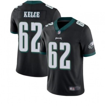 Youth Philadelphia Eagles #62 Jason Kelce Black Vapor Untouchable Limited Stitched Football Jersey Youth Philadelphia Eagles #62 Jason Kelce Black Vapor Untouchable Limited Stitched Football Jersey