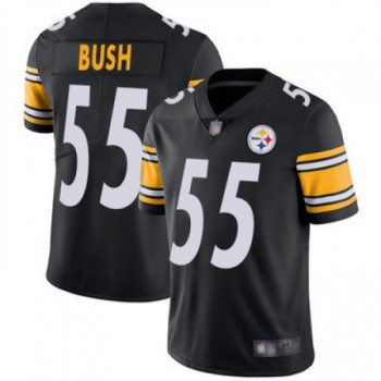 Youth Pittsburgh Steelers #55 Devin Bush Black Vapor Untouchable Limited Stitched Jersey Youth Pittsburgh Steelers #55 Devin Bush Black Vapor Untouchable Limited Stitched Jersey