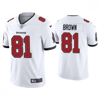Youth Tampa Bay Buccaneers #81 Antonio Brown White Vapor Untouchable Limited Stitched Jersey Youth Tampa Bay Buccaneers #81 Antonio Brown White Vapor Untouchable Limited Stitched Jersey