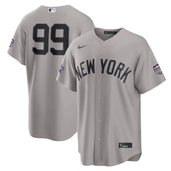 Men's New York Yankees #99 Aaron Judge Nike Gray 2026 All-Star Game Replica Jersey