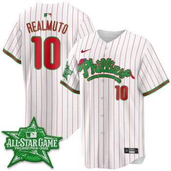 Youth Philadelphia Phillies #10 REALMUTO White 2026 MLB All-Star Jersey