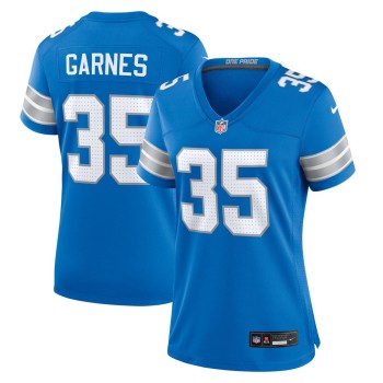 Women's Detroit Lions Chelen Garnes Blue Game Jersey Women's Detroit Lions Chelen Garnes Blue Game Jersey
