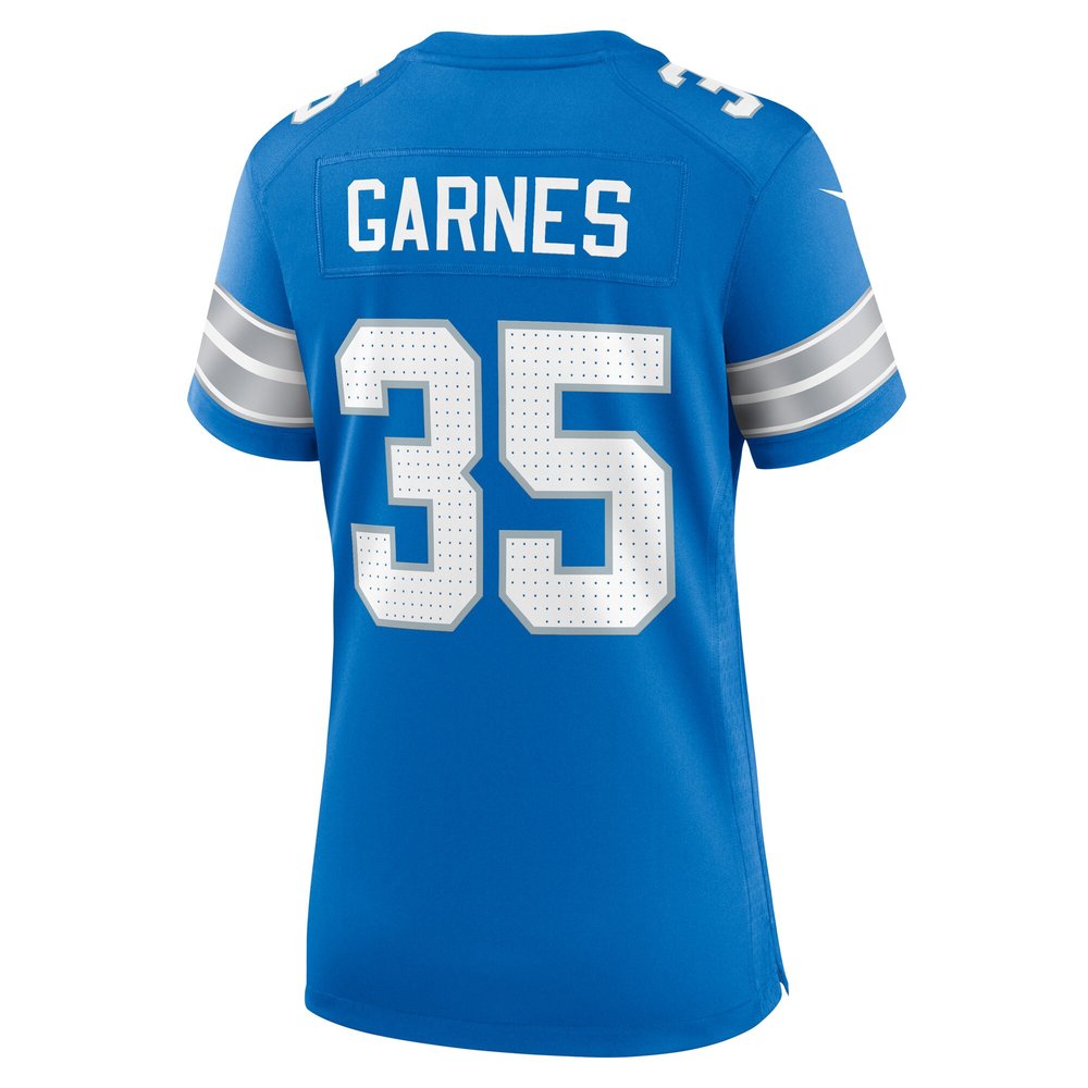 Women's Detroit Lions Chelen Garnes Blue Game Jersey Women's Detroit Lions Chelen Garnes Blue Game Jersey