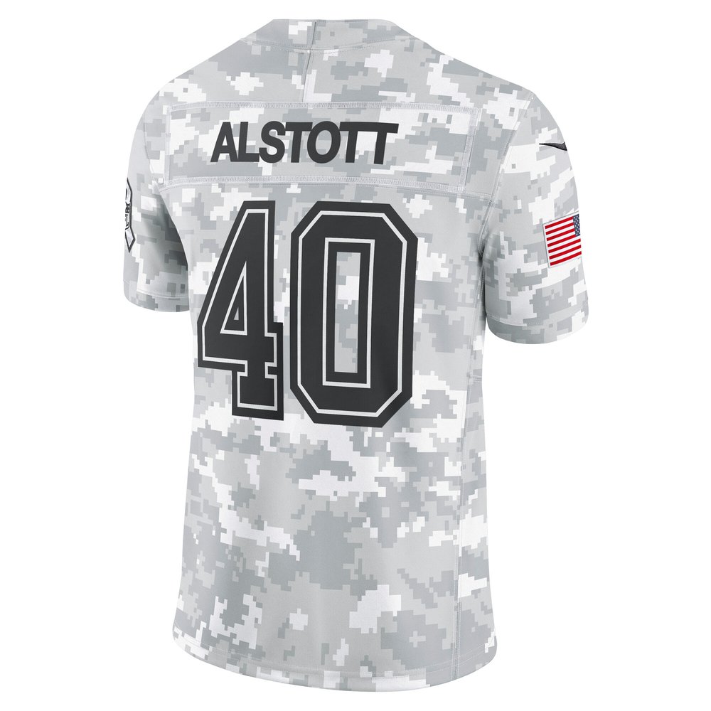 Men's Tampa Bay Buccaneers Mike Alstott Arctic Camo 2024 Salute to Service Retired Player Limited Jersey