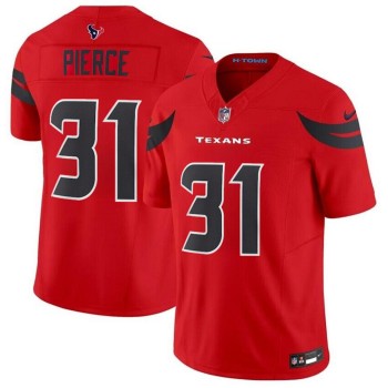 Men's Houston Texans #31 Dameon Pierce Red 2024 Alternate F.U.S.E Vapor Stitched jersey Men's Houston Texans #31 Dameon Pierce Red 2024 Alternate F.U.S.E Vapor Stitched jersey