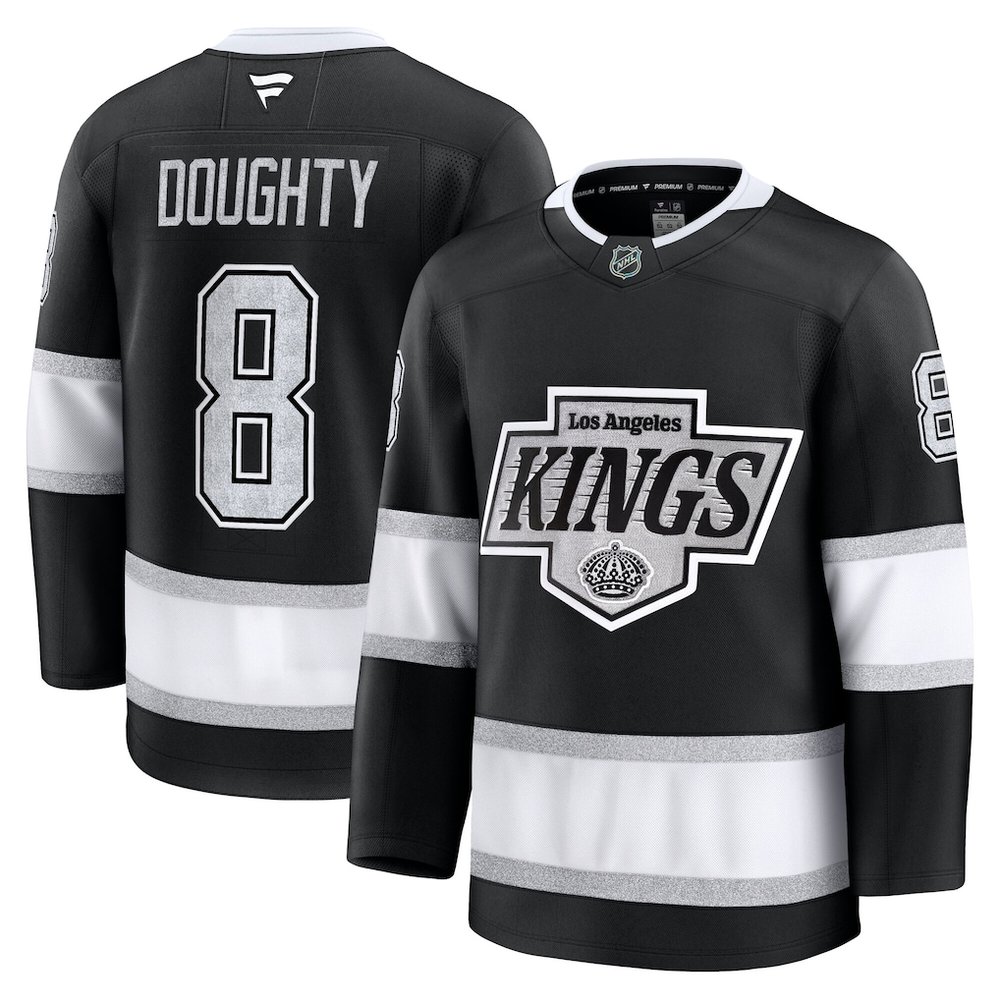 Youth Los Angeles Kings #8 Drew Doughty Black Home Jersey Youth Los Angeles Kings #8 Drew Doughty Black Home Jersey
