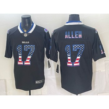Youth Buffalo Bills #17 Josh Allen Black Vapor Limited Jersey