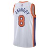 Unisex New York Knicks OG Anunoby White 2024/25 Swingman Player Jersey - City Edition