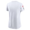 Women's Pittsburgh Steelers  White 2024 Salute To Service Legend Performance T-Shirt