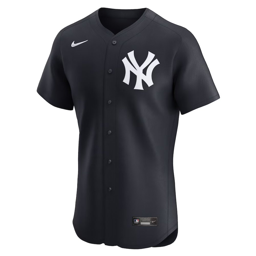 Men's New York Yankees #99 Aaron Judge Navy Alternate 2 Elite Player Jersey