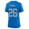 Women's Detroit Lions #26 Jahmyr Gibbs Blue Alternate Game Jersey