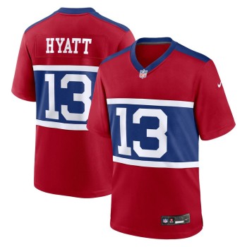 Youth New York Giants Jalin Hyatt Century Red Alternate Player Game Jersey Youth New York Giants Jalin Hyatt Century Red Alternate Player Game Jersey