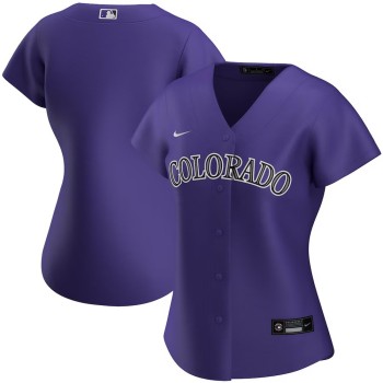 Women's Colorado Rockies Nike Purple Alternate Replica Team Jersey