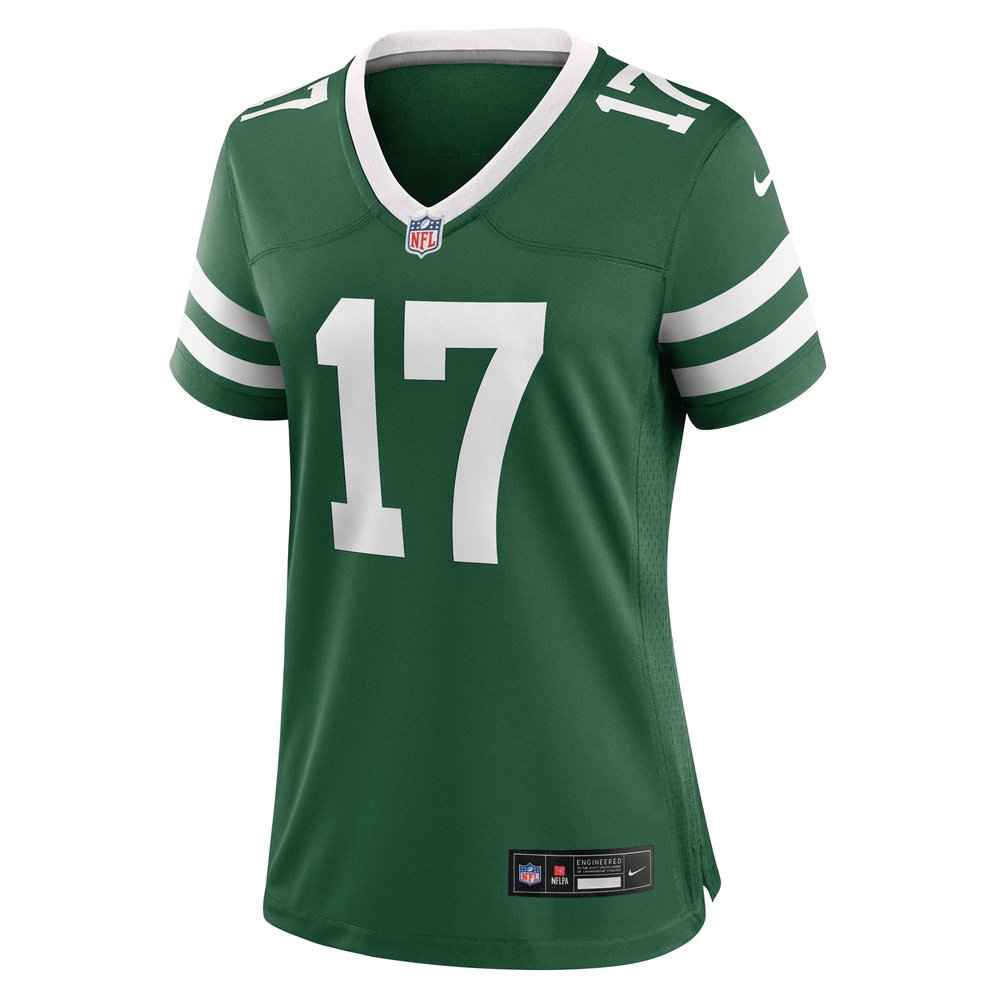 Women's New York Jets #17 Davante Adams Legacy Green Game Jersey