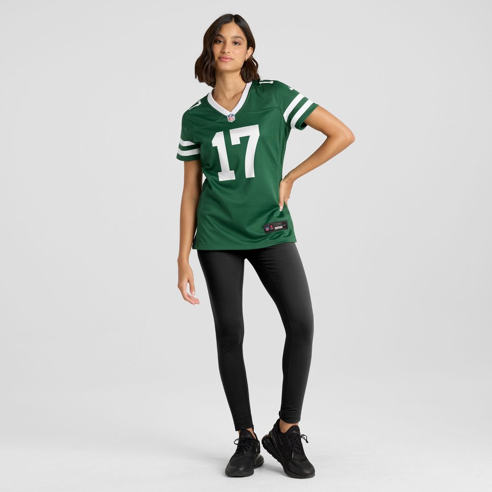 Women's New York Jets #17 Davante Adams Legacy Green Game Jersey