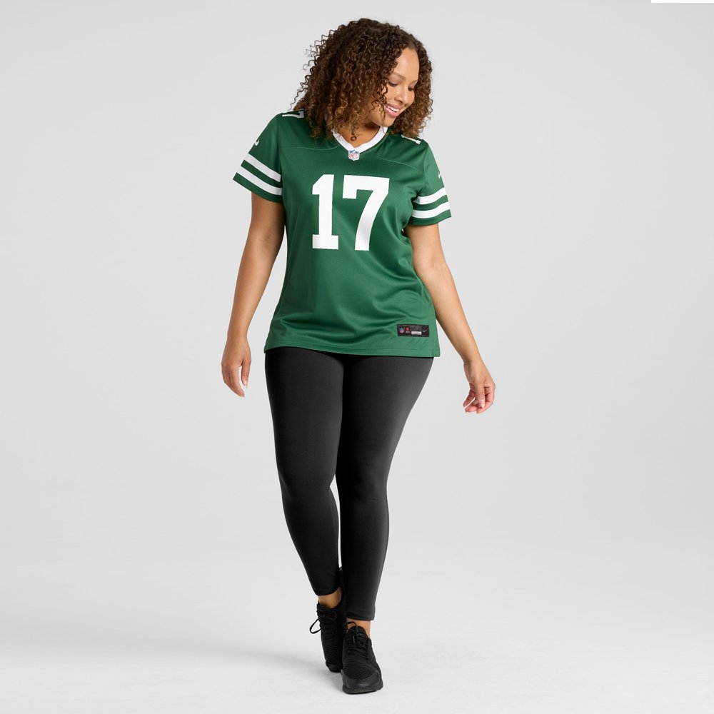 Women's New York Jets #17 Davante Adams Legacy Green Game Jersey
